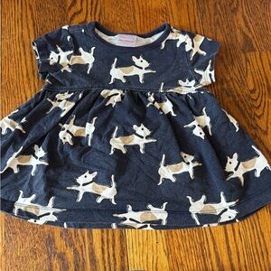 Hanna Andersson Terrier Dress - 6-12 months